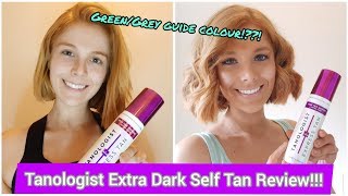 TANOLOGIST EXTRA DARK SELF TAN REVIEW [upl. by Nnylrefinnej]