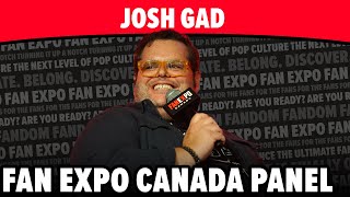 Josh Gad Panel Highlights  FAN EXPO Canada 2024 [upl. by Burtie]