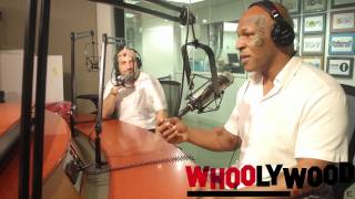 IRON MIKE TYSON vs DJ WHOO KID on the WHOOLYWOOD SHUFFLE on SHADE 45 [upl. by Deina]