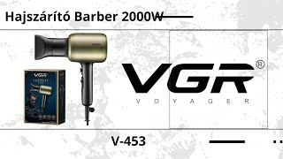 VGR Prof Hajszárító Barber 18002200W V453 [upl. by Aicyla]