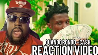 Quando Rondo  CASH Official Video REACTION 🔥🔥 [upl. by Shaver828]