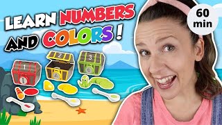 Learn Numbers Colors Counting and Shapes with Ms Rachel  Learning Videos for Toddlers in English [upl. by Ocramed]