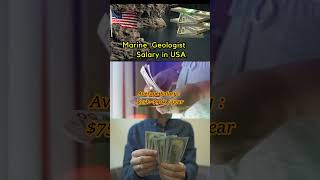 Marine Geologist Salary in USA shortsvideo usa geology [upl. by Eustacia]