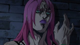 Golden Wind Diavolo English Dub Voice Kellen Goff Sub amp Dub Comparison [upl. by Borman997]