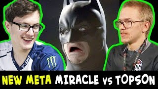 Is this NEW META — MIRACLE vs TOPSON WTF MID PICKS [upl. by Athal62]