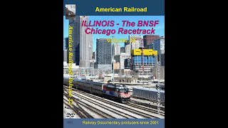 American Railroad Vol 32  Illinois The BNSF Chicago Racetrack Railfanning in Illinois trains [upl. by Beffrey]