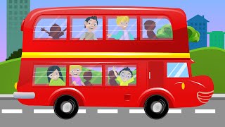 Wheels On The Bus Nursery Rhymes  Song And Rhymes For Children [upl. by Ailito]