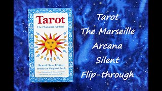 Tarot the Marseille Arcana Preloved  Silent Flipthrough [upl. by Morvin]