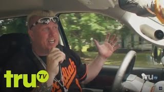 Lizard Lick Towing  Wannabe Stuntman Flees The Scene [upl. by Hyrup28]