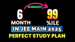 Sureshot 99 Percentile in JEE Main 2025  Perfect Study Plan for 99 Percentile [upl. by Nenerb330]