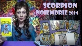 Scorpion Tarot Noiembrie 2024 Horoscop [upl. by Ahsat]