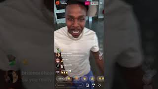 DaBaby plays PeepHole and unreleased music in IG Live 7 Aug 2020 [upl. by Eiwoh870]