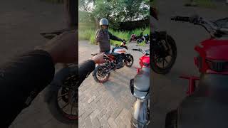 Ns200 vs Duke250 convert duke390😅🤣raipurchattisgarh motovlogger bikers original [upl. by Peterus133]