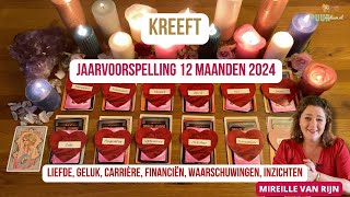 KREEFT STERRENBEELD JAARVOORSPELLING 2024 TAROT LENORMAND ASTRO MIREILLE VAN RIJN [upl. by Antonino616]