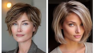 CORTES DE CABELLO CORTO MUJER 2024 pixie Haircut ideas [upl. by Levan110]