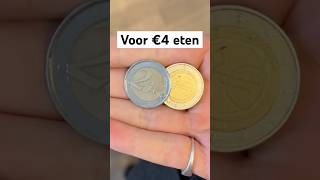 Kan ik voor maar €4 eten vinden 😅 experiment [upl. by Ovida]