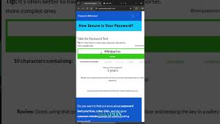 Check if you are using a weak password [upl. by Codd]