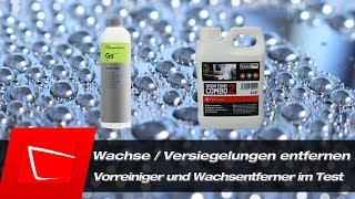 Wachse u Wachsreste entfernen  ValetPro Combo 2 vs Koch Chemie Greenstar [upl. by Garwood]