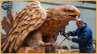 105 Amazing Wood Carving Skills  Wood Lathe  Smart Manufacturing [upl. by Rogerio]