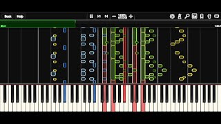 Aaron Kenny  Gaiety in the Golden Age Live Performance  Synthesia HD 60 fps [upl. by Nalehp]