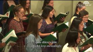 Notre Dame Magnificat Choir Meditabor by Emily Mason [upl. by Bolger]