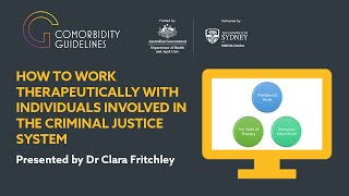 How to work therapeutically with individuals involved in the criminal justice system [upl. by Deonne]