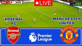 LIVE 🔴 ARSENAL FC vs MANCHESTER UNITED  English Premier League  Full Match All Goals  Pes 21 [upl. by Fina923]