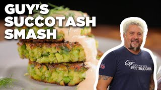 Guy Fieris Succotash Smash  Food Network [upl. by Urien]