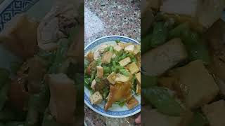 Simple Chinese Cooking Tokwa Beans at Manok  IndayOfw indayofw [upl. by Rukna]