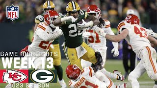 Kansas City Chiefs vs Green Bay Packers  2023 Week 13 Game Highlights [upl. by Syxela]