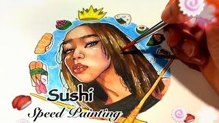 Speed Painting of Rawsueshii [upl. by Naamana]