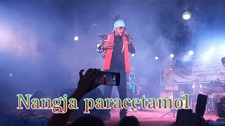 Nangja Paracetamol  Jitupan Bora performing 😱 28th wangala Festival  Saksa comedy [upl. by Finbar]