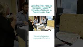 Comparación de Sistemas Paneles de Madera VS Entramado Ligero en la Fabricación de Casas [upl. by Torras893]