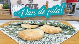 Cómo hacer PAN de PITA CASERO Receta fácil y rápida [upl. by Hutt]