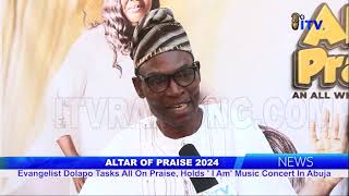 Alter Of Praise 2024 Evang Dolapo Tasks All On Praise Holds ‘I Am’ Music Concert In Abuja [upl. by Becka]