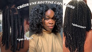 COMMENT CRÉER SA ROUTINE CAPILLAIRE CHEVEUX CRÉPUS  BOUCLÉSFRISÉS [upl. by Furgeson]