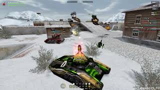 Tanki Online Shaft XT Skin Healing Emitters Augment and Titan XT Skin gameplay no commentary [upl. by Welbie366]