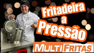 FRANGO FRITO FRITADEIRA A PRESSÃO MULTI FRITAS [upl. by Trinette785]