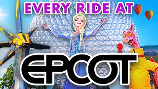 EPCOT Rides at Walt Disney World 4K POV [upl. by Llezo]