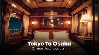 Riding the Sleeper Train in Japan  Relaxing Train Sounds [upl. by Maier]