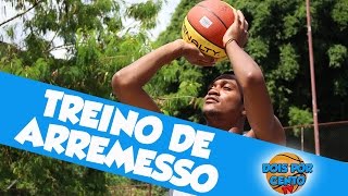 TREINO PARA MELHORAR O ARREMESSO feat KAUÊ EUSTACHIO  TUTORIAIS BASQUETEBASQUETE DE RUA [upl. by Homere]