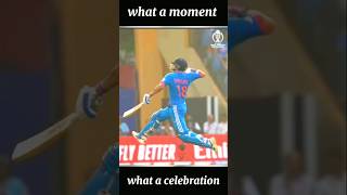 virat kohli what a celebration  virat kohli what a moment shorts viratkohli shortscric [upl. by Notyad510]