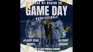 Mens Soccer  Allegany College of Maryland vs 9 CCBC Essex [upl. by Nodnol]