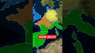 Germanys GDP vs All of Europe 🇩🇪 🌍 shorts germany maps europe economy gdp facts viralfact [upl. by Llehsor534]