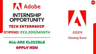 Adobe Research Internship 2025 – How to Apply amp What You Need to Know [upl. by Yatnwahs]