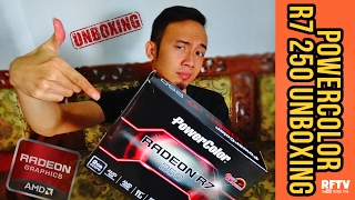 Unboxing VGA PowerColor SempakSakti Radeon R7 250 2GB GDDR5 [upl. by Meier]