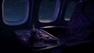 Night Flight  Relaxing Jet Engine Noise  First Class Cabin Ambience  1 Hour Brown Noise [upl. by Nnuahs]