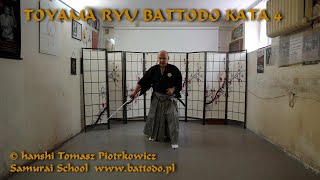 Toyama Ryu Battodo Kata No 4 [upl. by Nomrej]