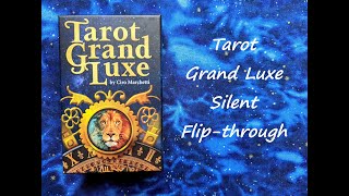 Tarot Grand Luxe  Silent Flipthrough [upl. by Notac]