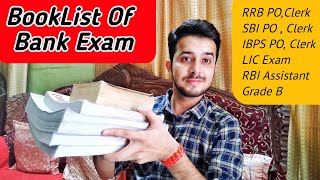 Best Book For Bank Exams 202324 Booklist For SBI PO  RRB POClerk  IBPS POClerk [upl. by Haikan867]